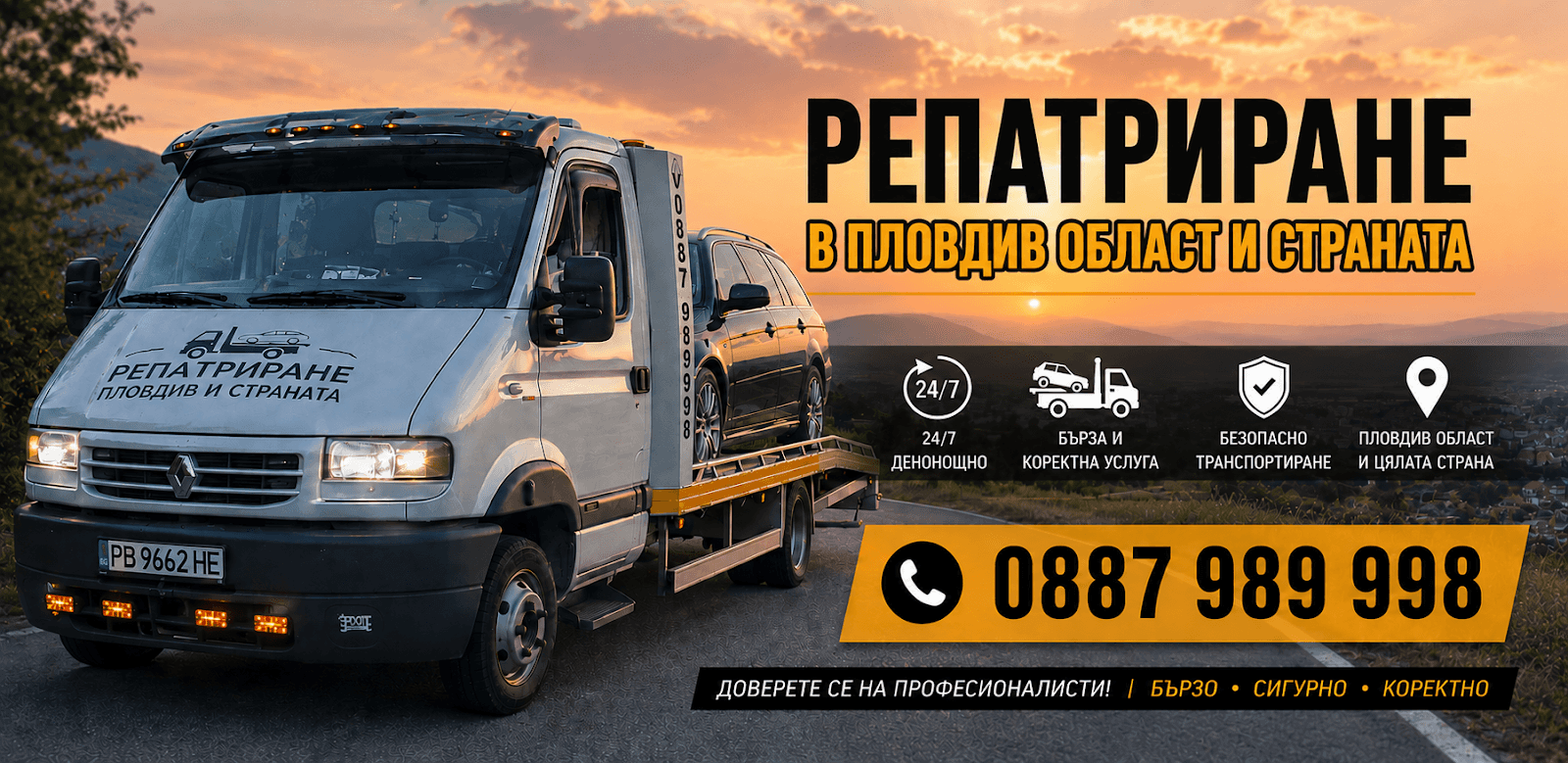 D&P AutoAssistance - Пътна помощ