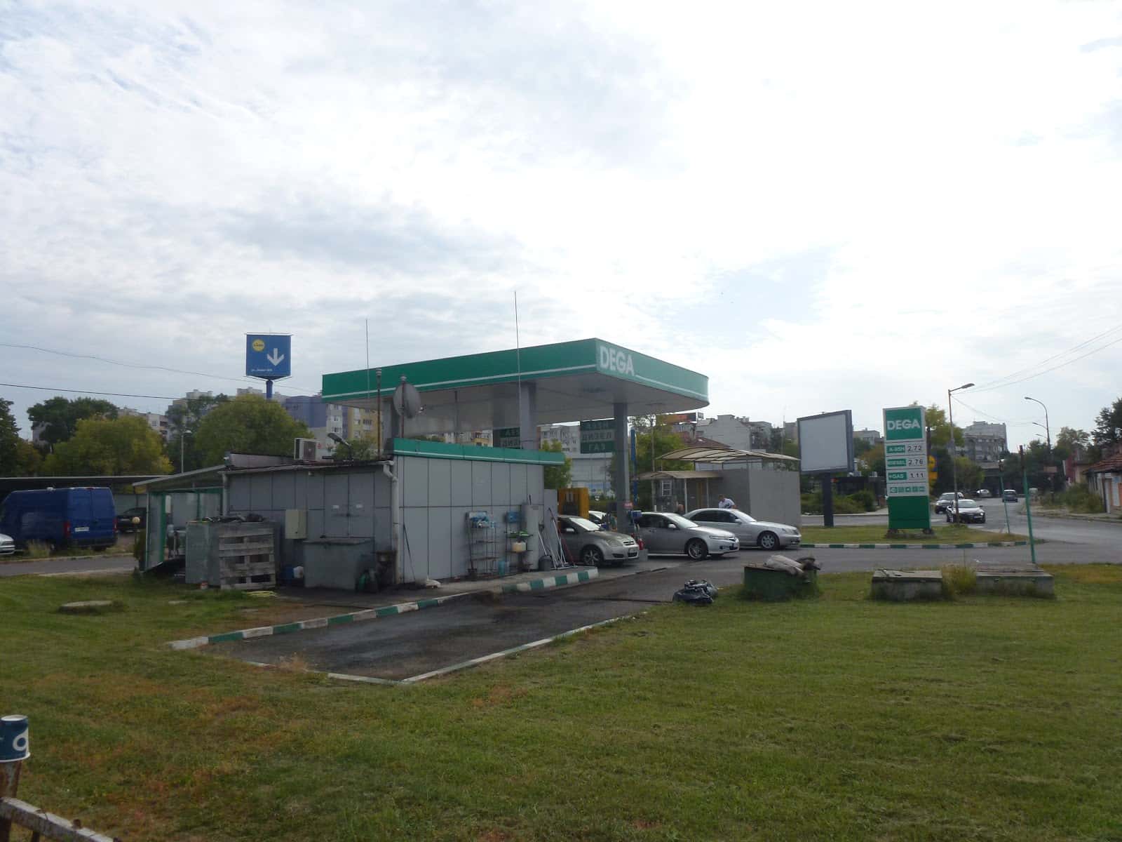 Бензиностанция Дега Автогара Запад