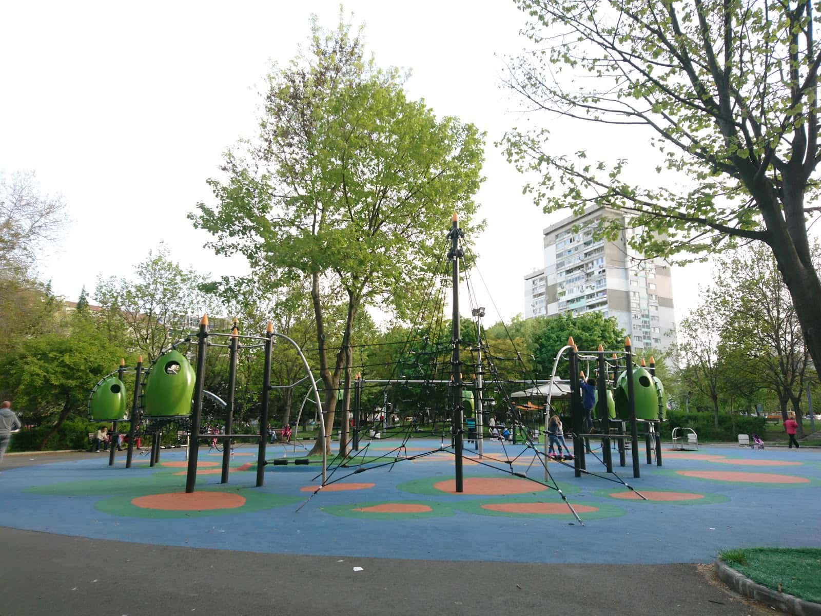 Park with a playground