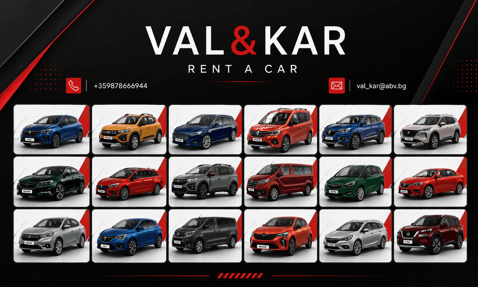 Val&Kar Rent a car